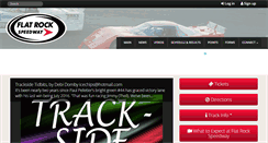 Desktop Screenshot of flatrockspeedway.com